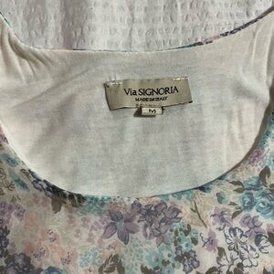 Via Signoria Floral Top